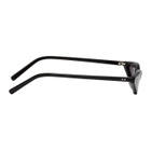 George Keburia Black Micro Cat-Eye Sunglasses