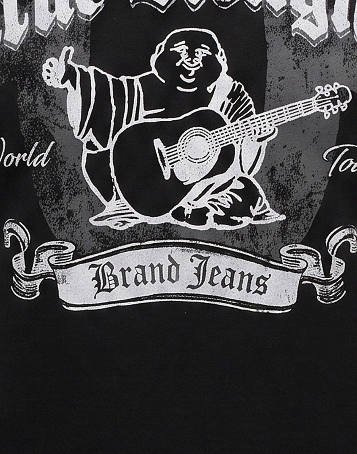 True Religion Womens T-shirt in Black