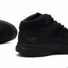 Arc'teryx Men's Aerios FL 2 Mid GTX Trail Sneakers in Black/Black