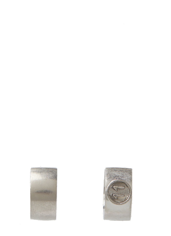 Photo: No. 11 Hoop Earrings in Silver