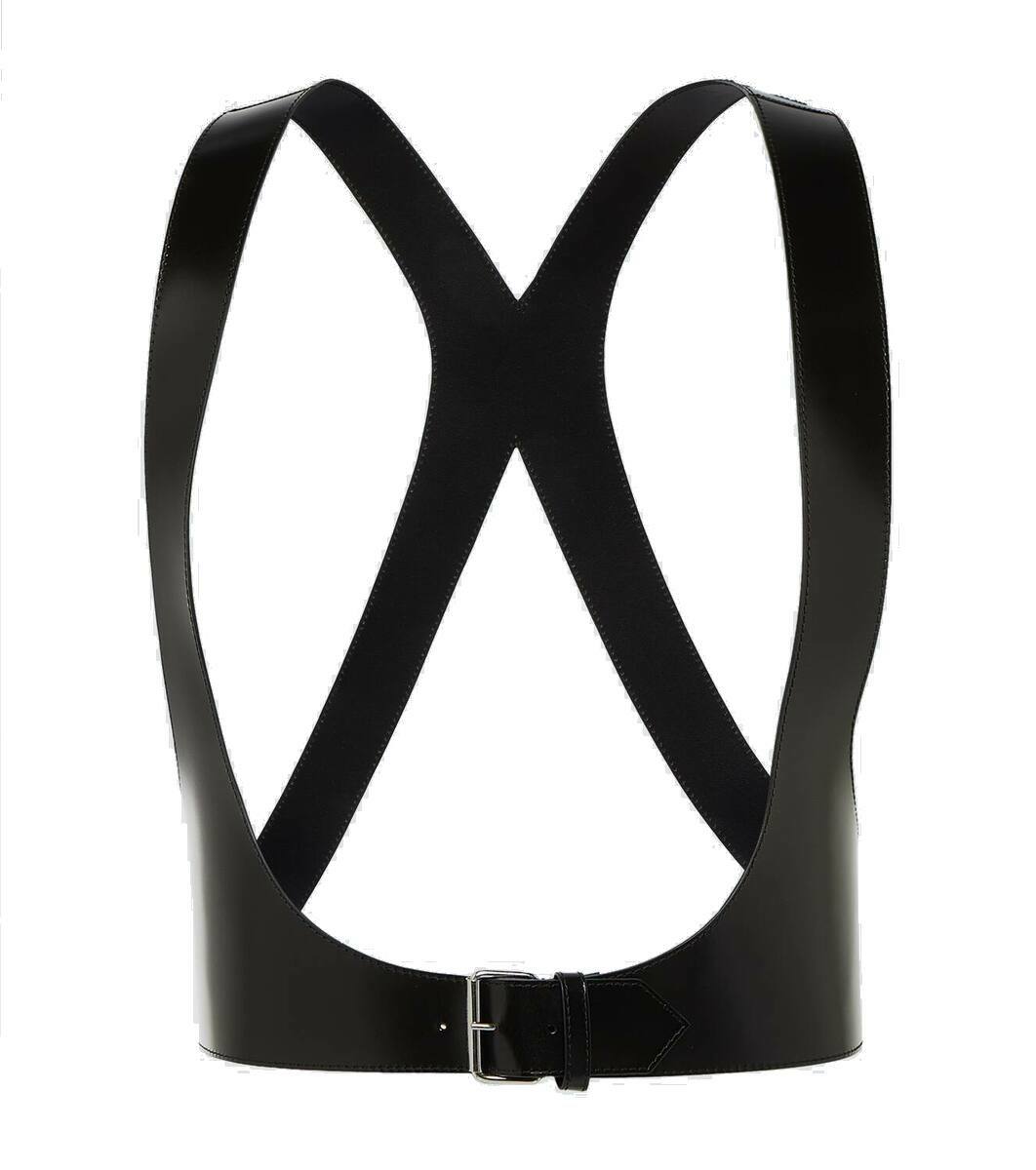 Alexander McQueen Black Harness Belt Bag Alexander McQueen