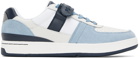 PS by Paul Smith Off-White & Blue Toledo Sneakers