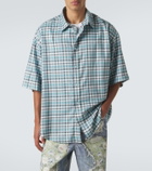 Acne Studios Plaid oversized flannel shirt