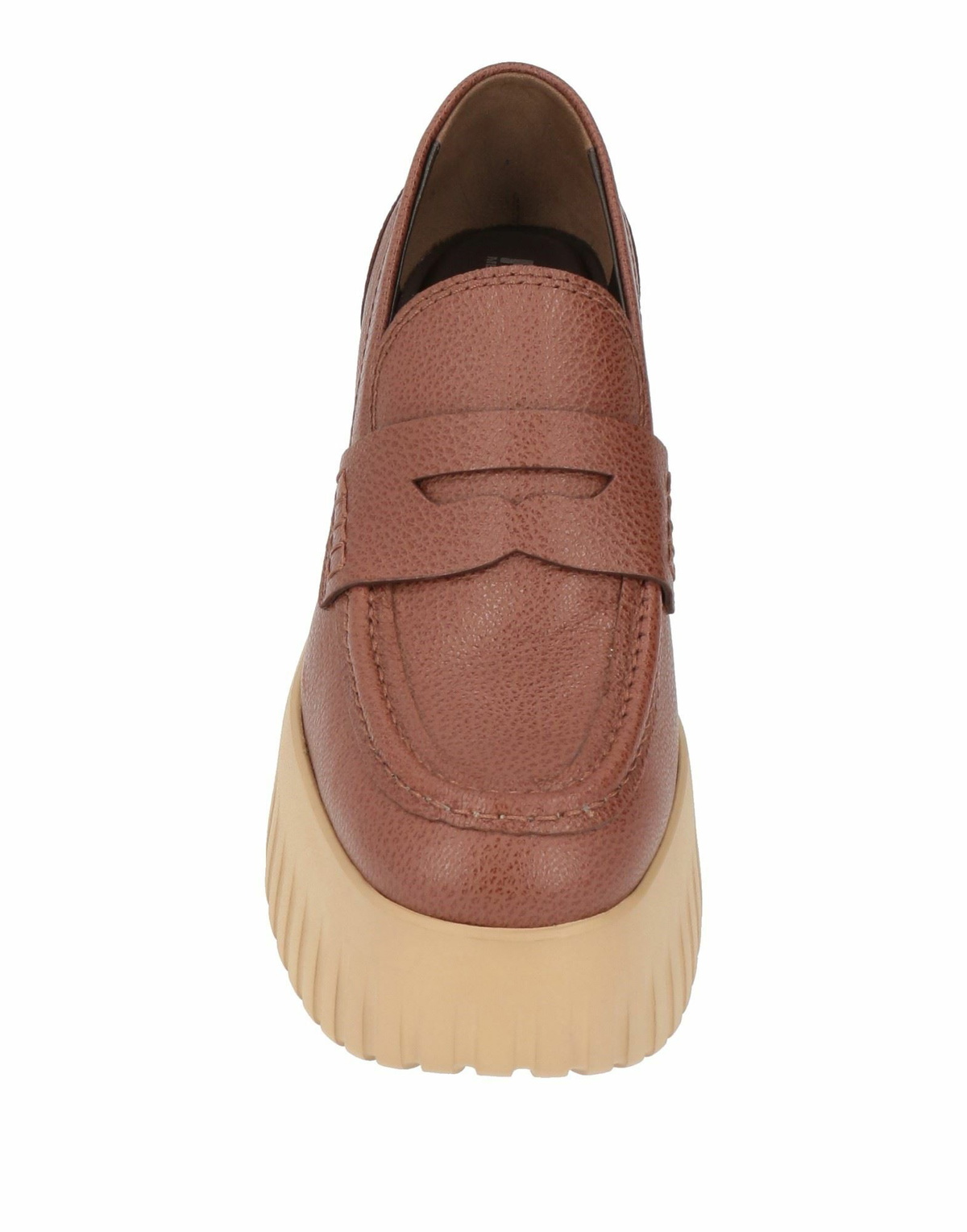 Hogan Womens Loafers in Brown