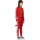 adidas Originals Red Ji Won Choi and Olivia OBlanc Edition SST Track Jacket