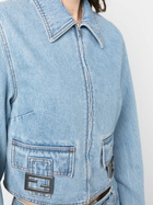 FENDI - Cropped Denim Jacket