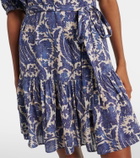Ulla Johnson Rosalie printed cotton-blend minidress