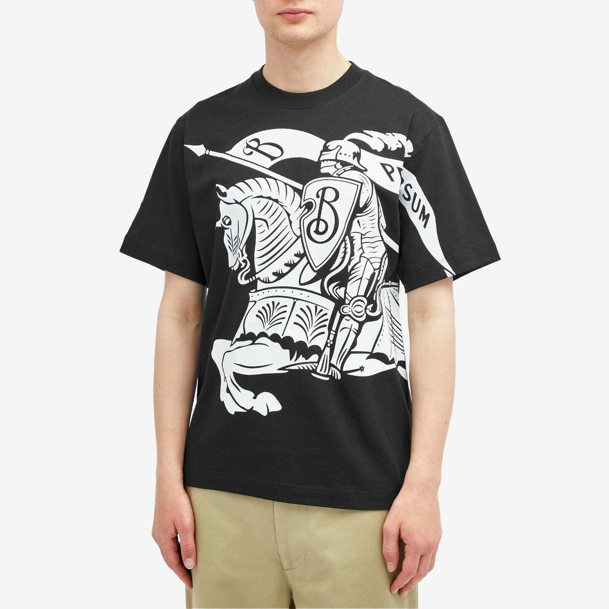 Burberry Men's EKD T-Shirt in Black Burberry