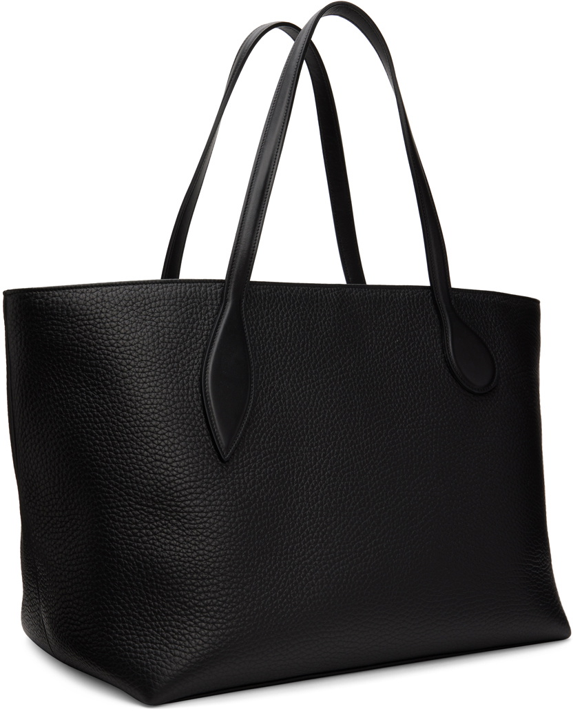 Sprout Tote Mini Black Leather - Little Liffner