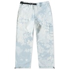Good Morning Tapes Men's Bleached Workers Pant in Denim