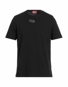 Diesel Mens T-shirt in Black