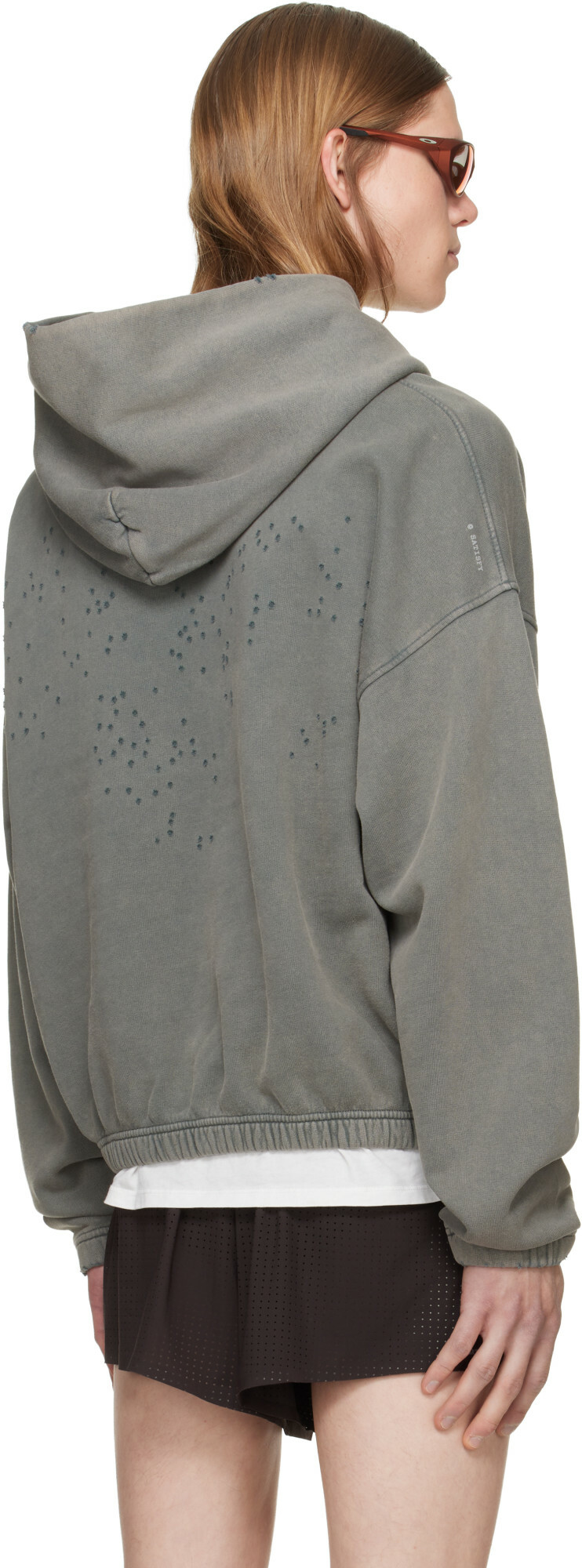 Satisfy Gray MothTech Hoodie