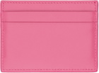Dolce & Gabbana Pink Embossed Card Holder