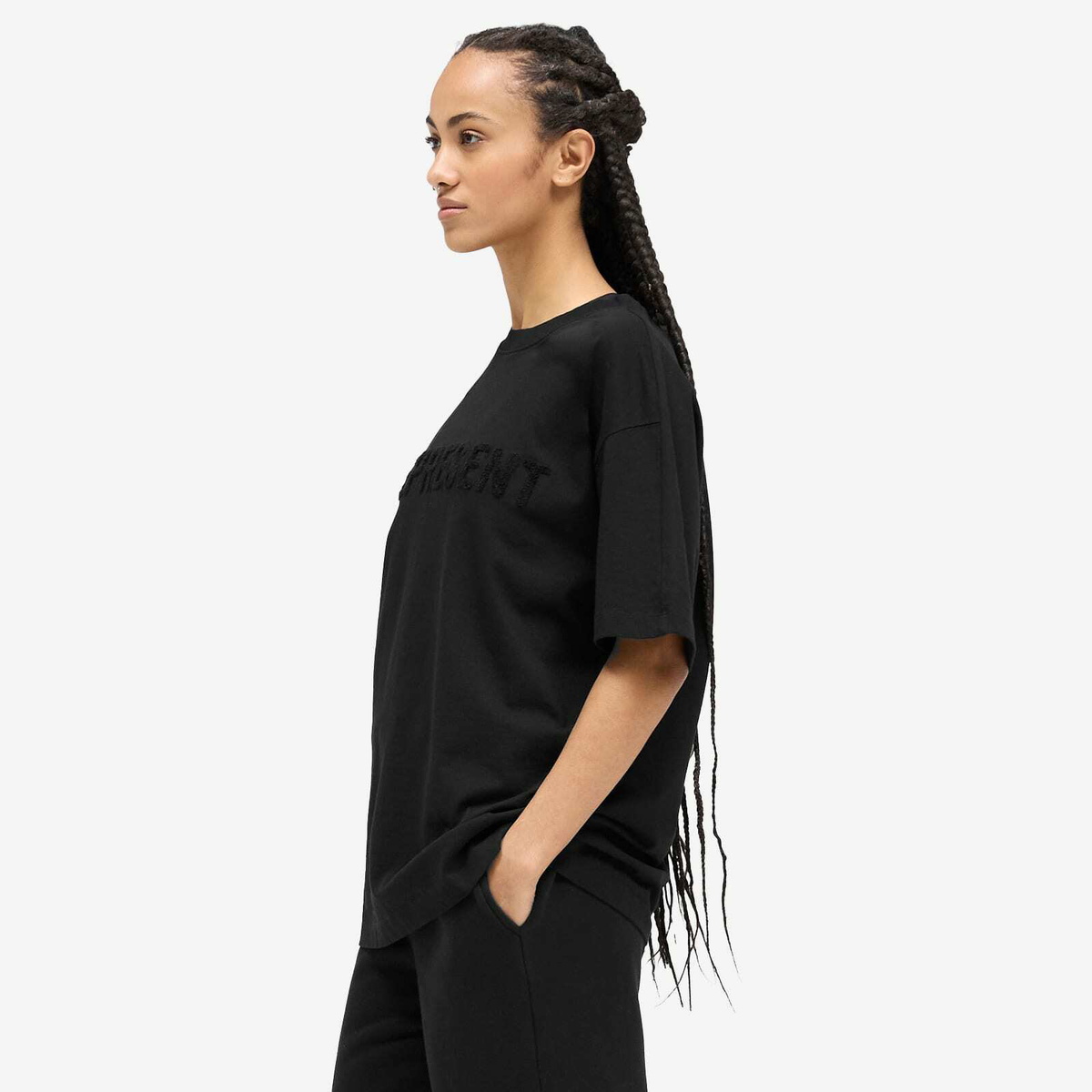 Represent Women's Boyfriend T-Shirt in Jet Black