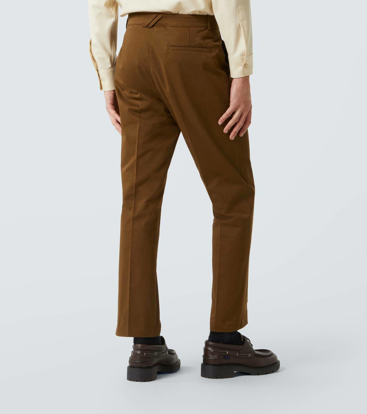 Burberry Cotton straight chinos