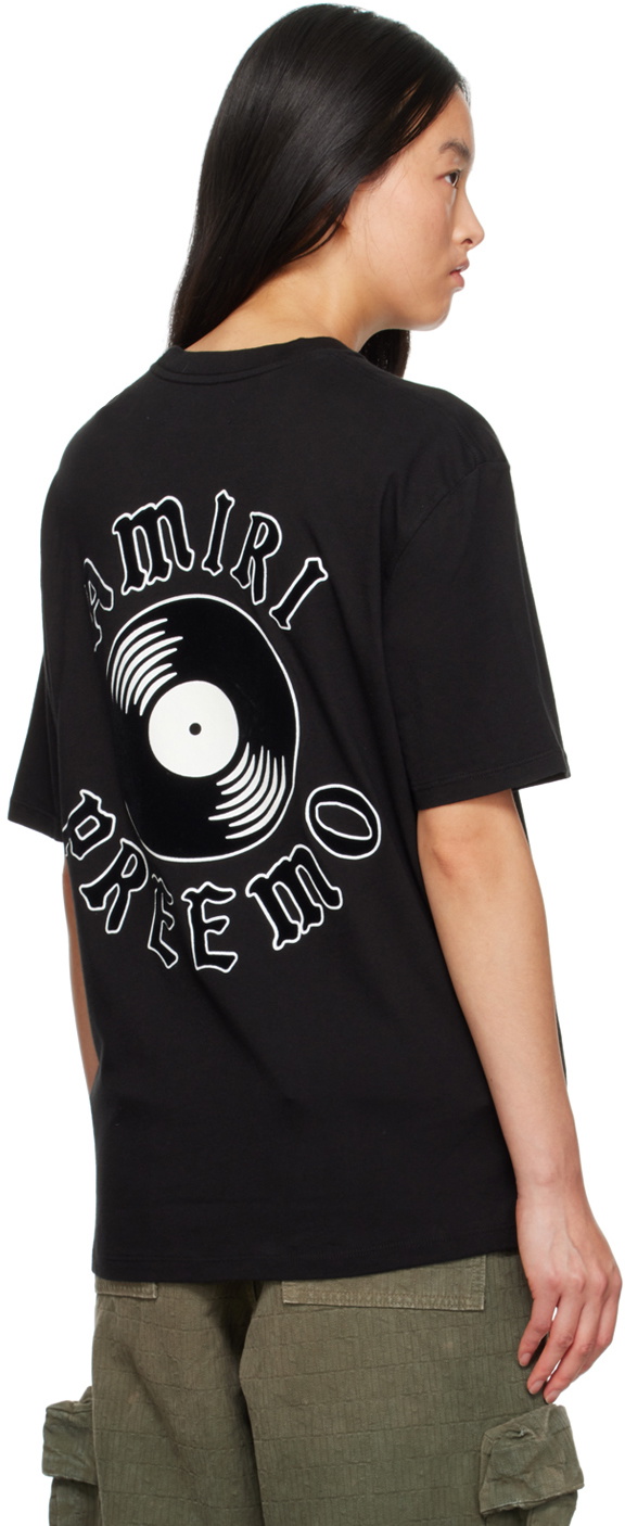 AMIRI Black DJ Premier Edition Premier Record T-Shirt Amiri