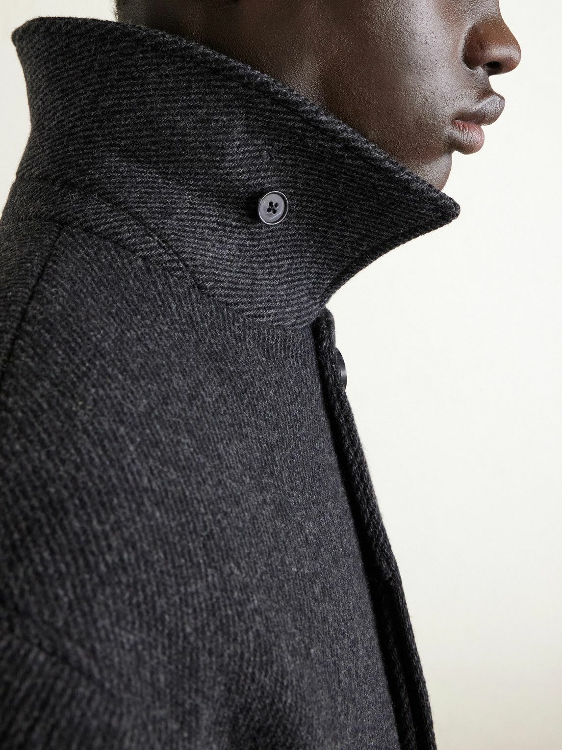 NN07 - Gibson 8449 Wool-Blend Coat - Black