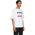 Nanamica White Good Time T-Shirt