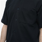 Arpenteur Men's Short Sleeve Coral Shirt in Midnight