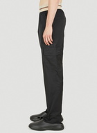 Logo Waistband Track Pants in Black