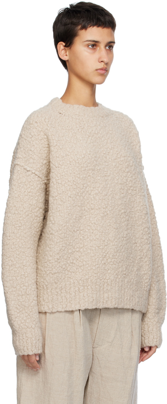 Lauren Manoogian Beige Berber Sweater Lauren Manoogian