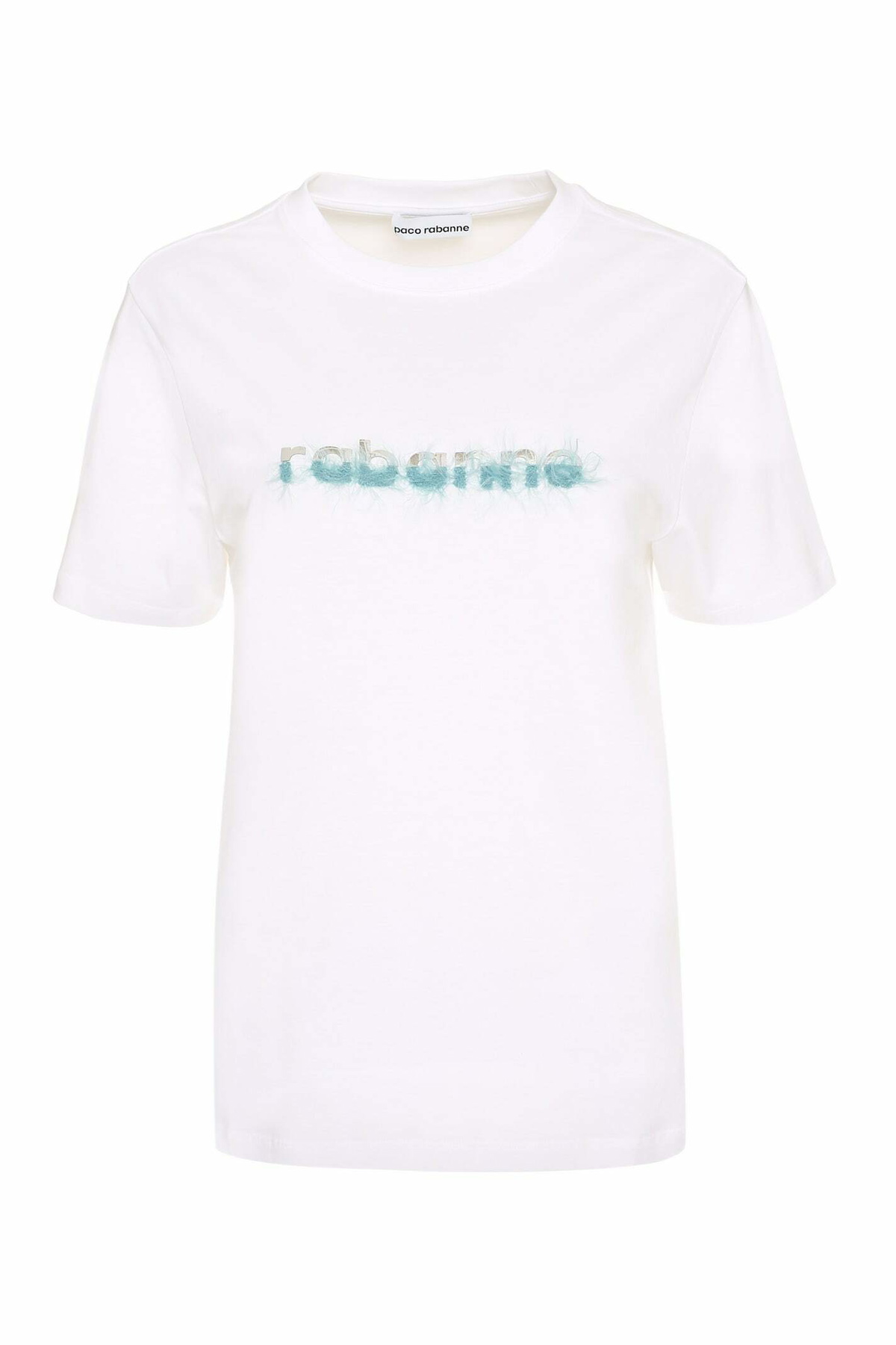 Rabanne Off-White Chain T-Shirt Paco Rabanne