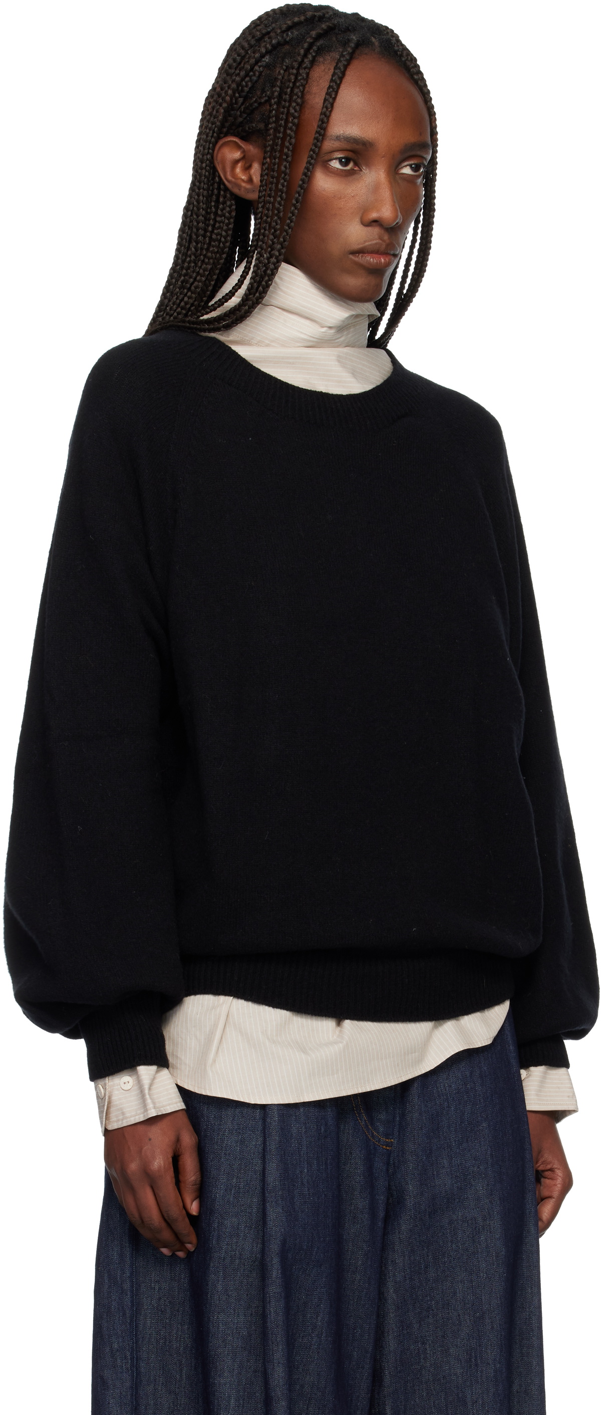 Baserange Black Soar Sweater