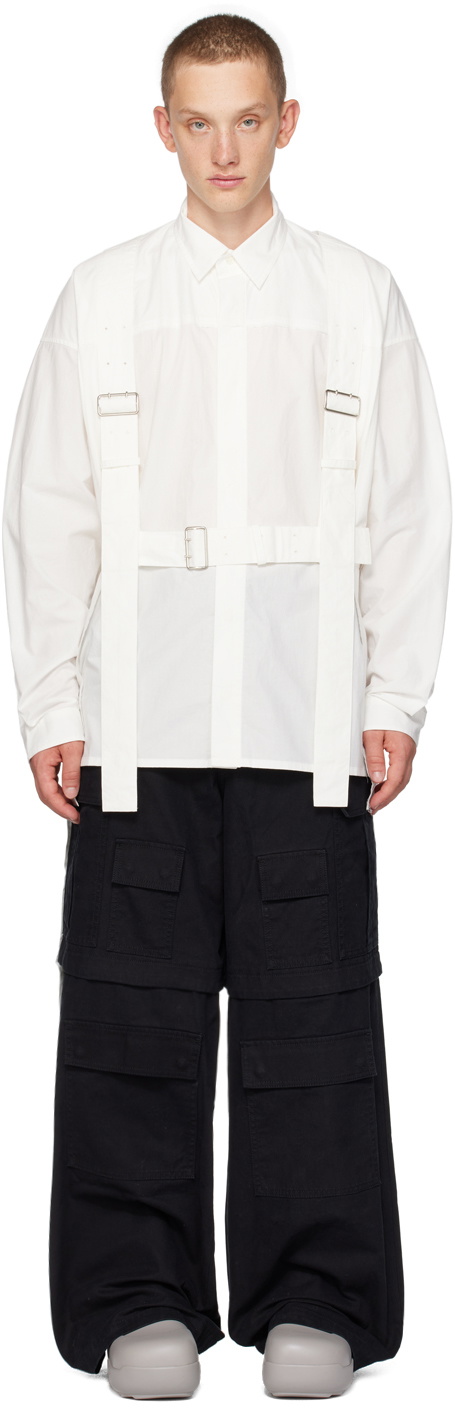 AMBUSH White Harness Shirt Ambush