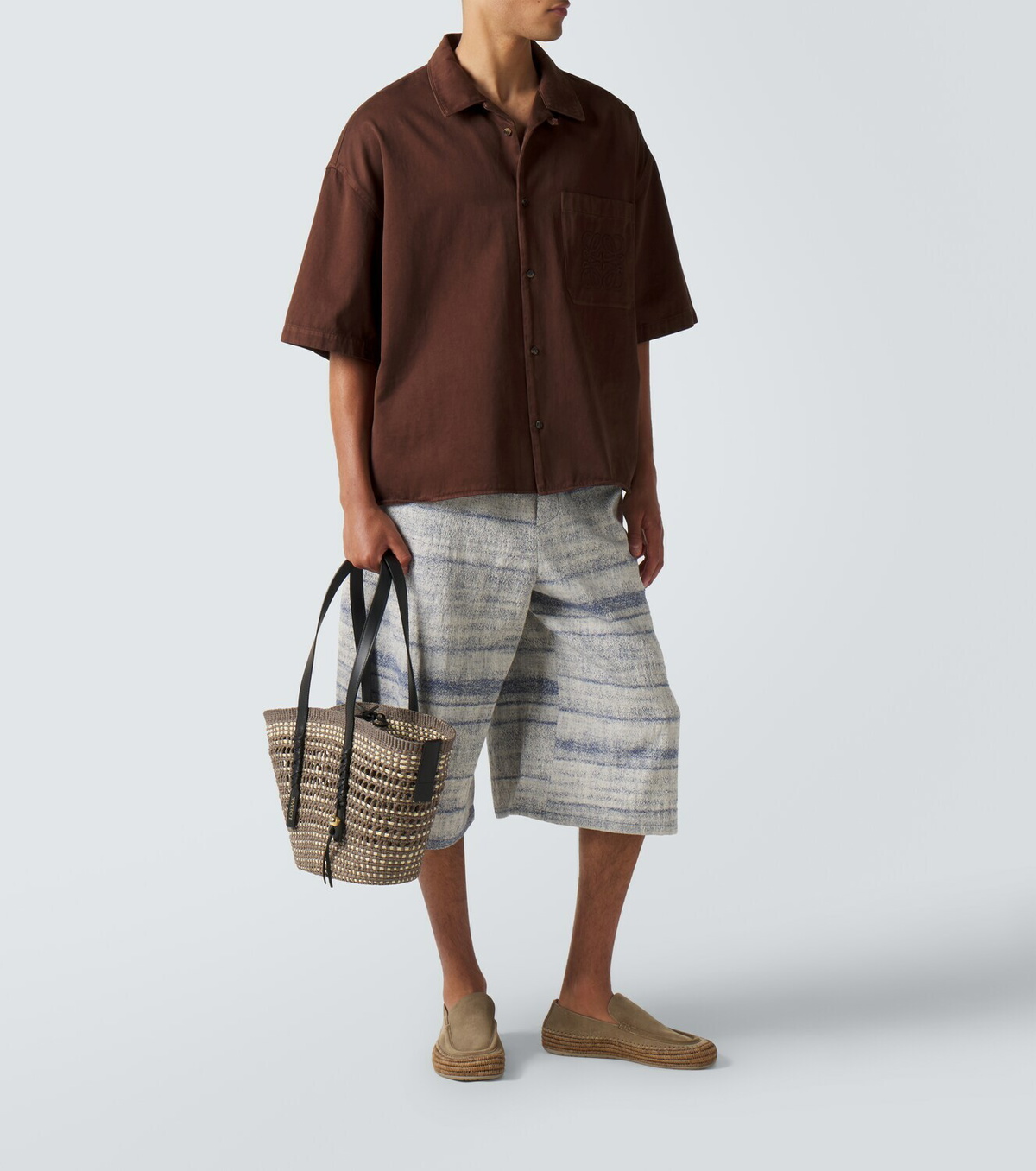 Loewe Paula's Ibiza Braid Medium basket bag