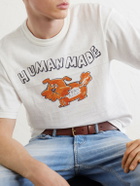 Human Made - Logo-Print Cotton-Jersey T-Shirt - White