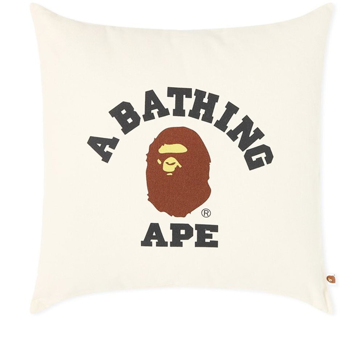Photo: A Bathing Ape College Square Cushion