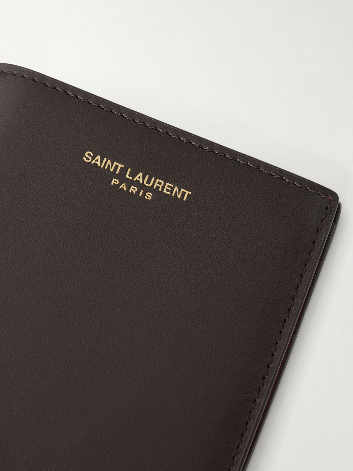 SAINT LAURENT - Leather Billfold Wallet
