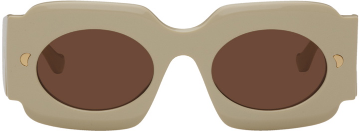 Photo: Nanushka Off-White Cathi Sunglasses