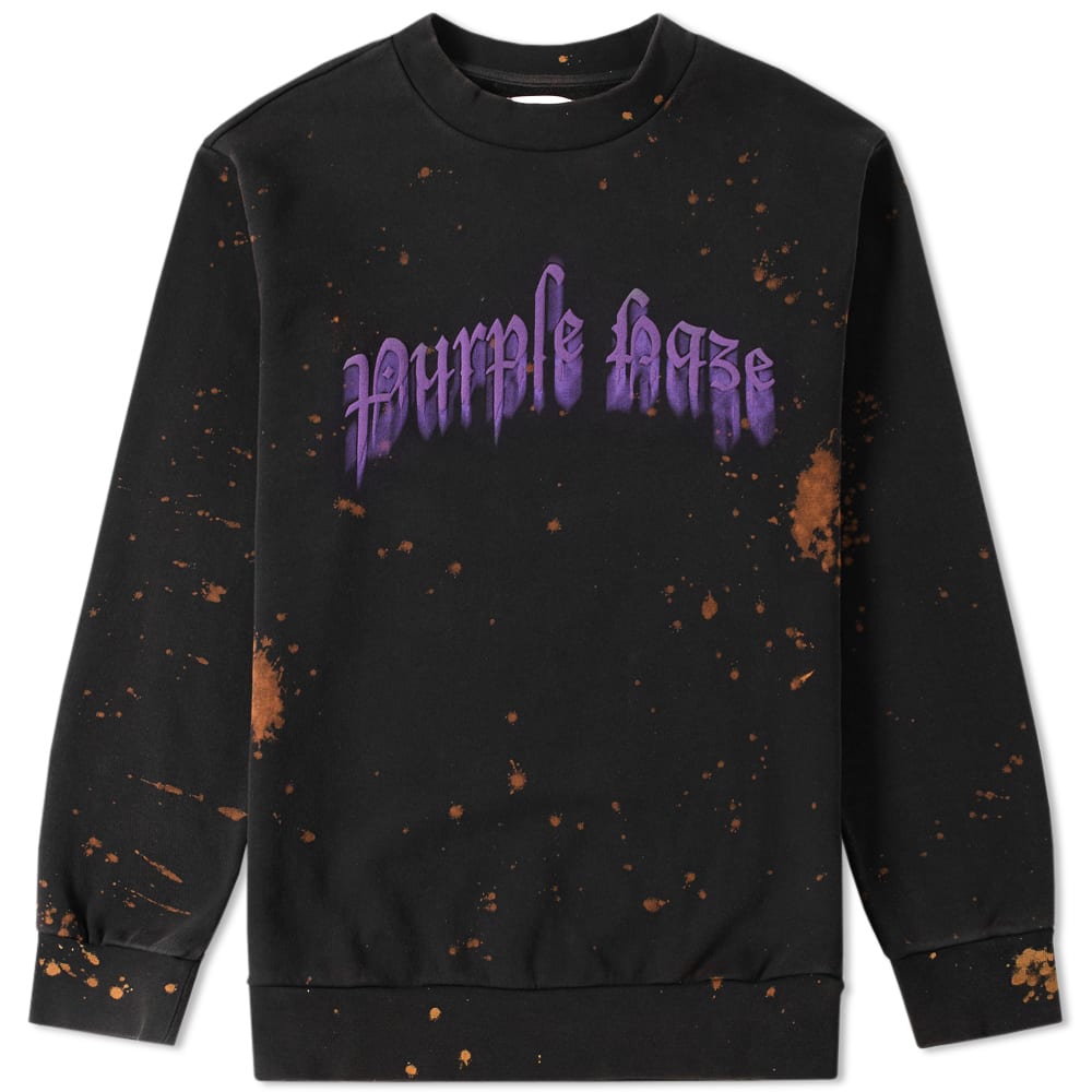 Palm Angels Purple Haze Crew Sweat Palm Angels