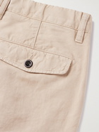 MR P. - Cotton and Linen-Blend Chinos - Neutrals