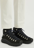 Moncler Genius 7 Moncler Frgmt Trailgrip Gtx Nubuck Hi-top Sneakers Black