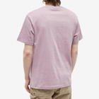 Lo-Fi Men's Fringe Images T-Shirt in Washed Berry
