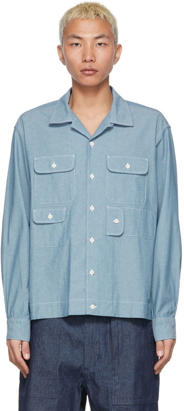 Photo: Engineered Garments Blue Chambry Shirt