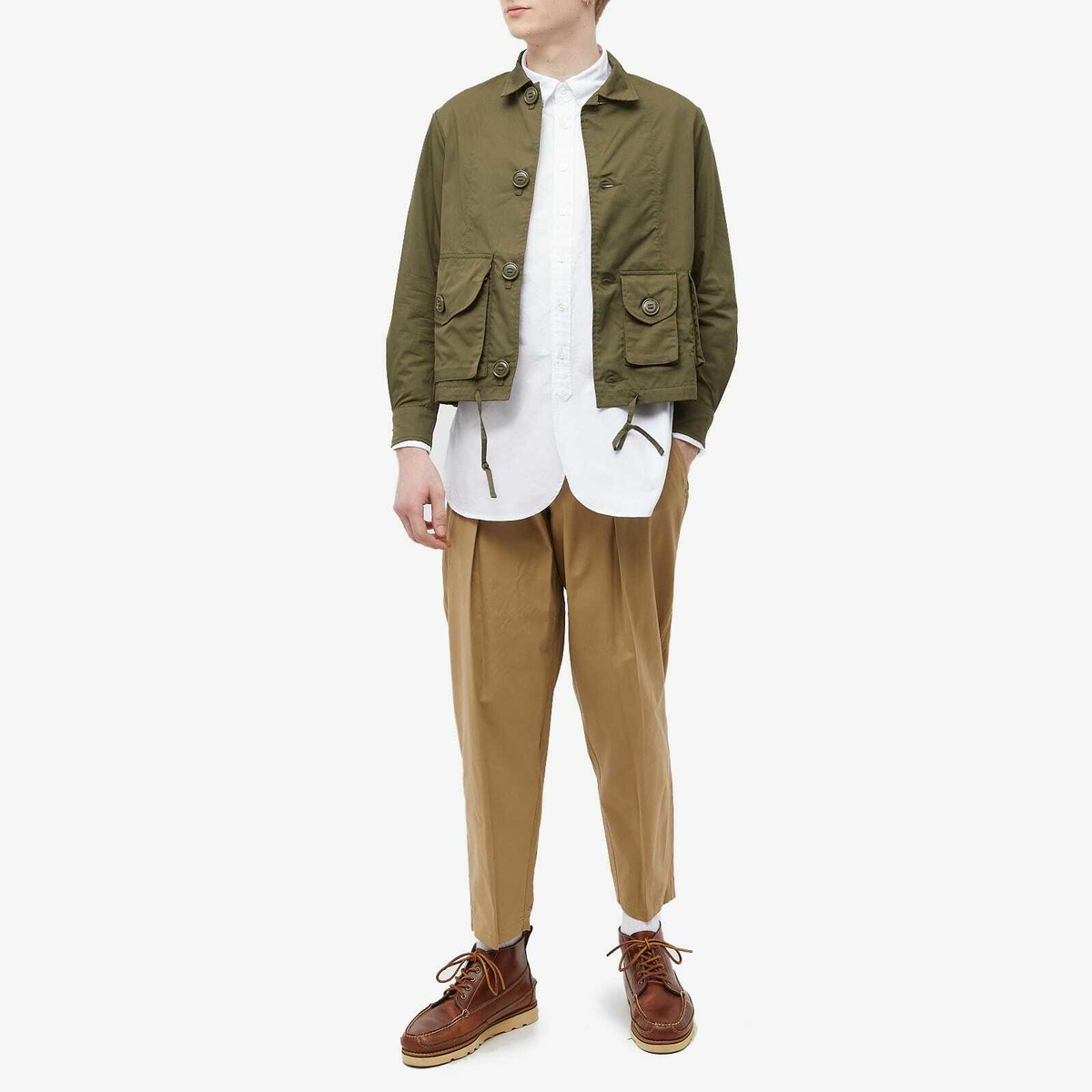 Monitaly Men's Type A Military Service Jacket in Vancloth