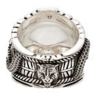 Gucci Silver Garden Snake Ring