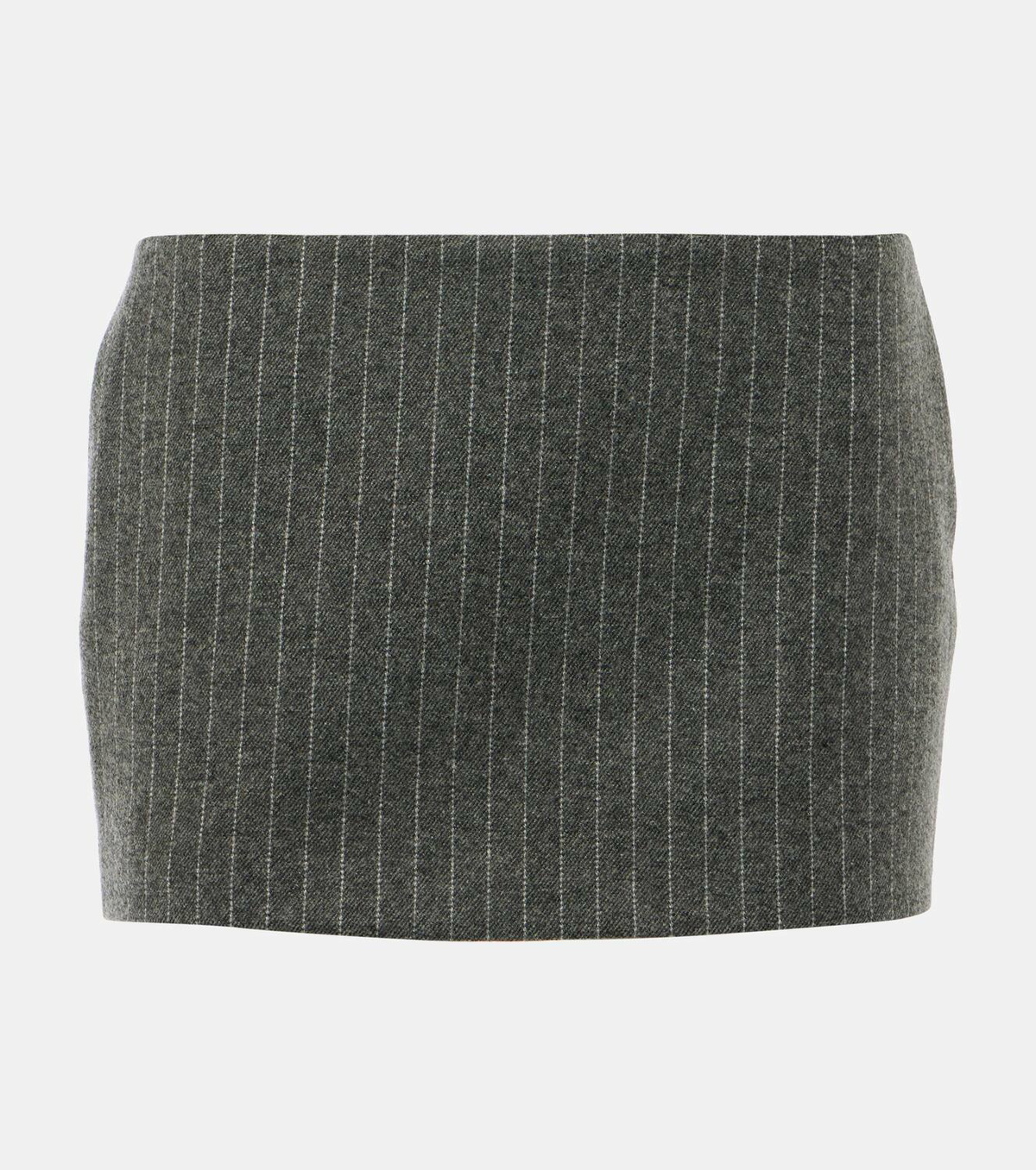 Alex Perry Pinstripe low-rise miniskirt