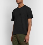 YMC - Slub Cotton-Jersey T-Shirt - Black