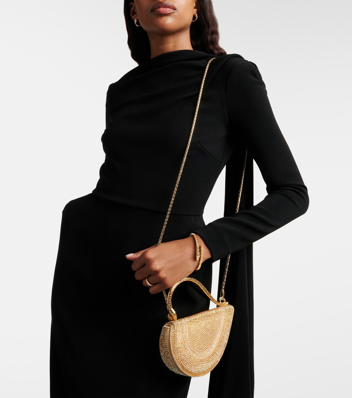 Bvlgari Serpenti Cuoricino Mini leather top-handle bag