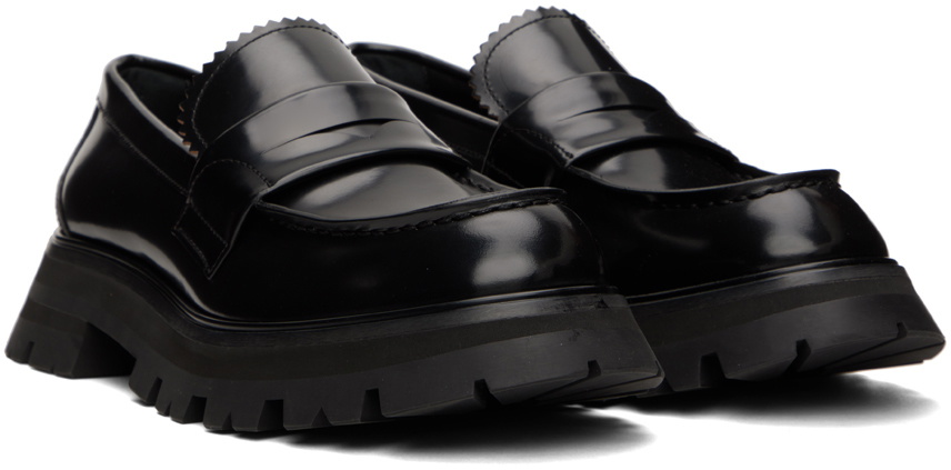 Alexander McQueen Black Wander Loafer