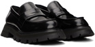 Alexander McQueen Black Wander Loafer