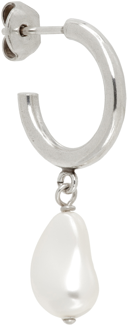 Isabel Marant Silver Rain Drop Single Earring