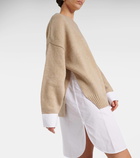 Stella McCartney Layered virgin wool sweater