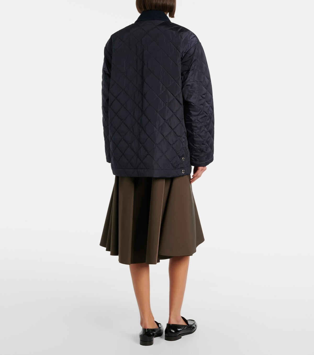 Prada Belted midi skirt
