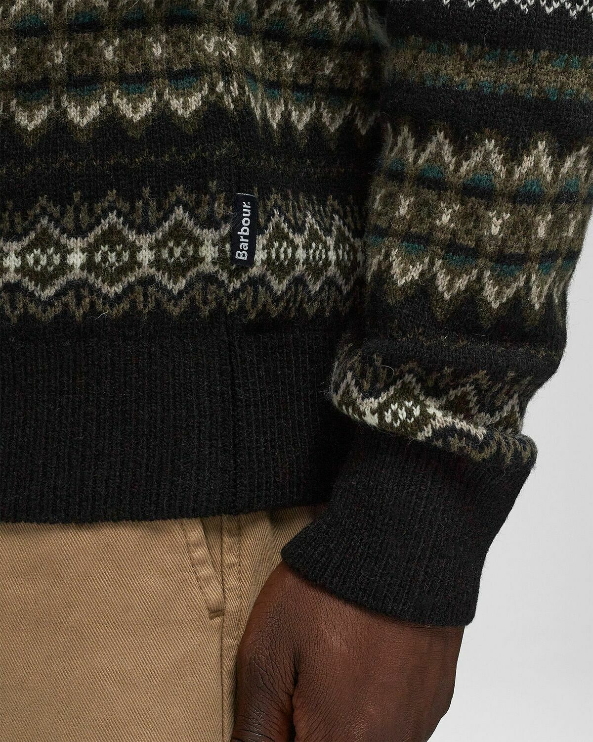 Barbour Case Crew Fair Black Pullovers