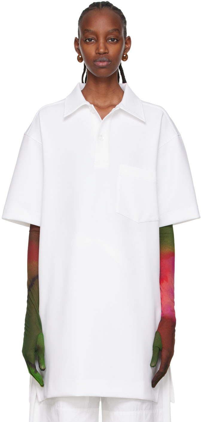 Dries van clearance noten white dress